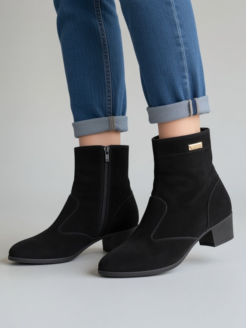 Salvatore Ferragamo Suede Ankle Boots women’s size 8 1/2